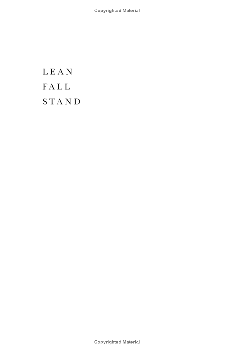 lean fall stand