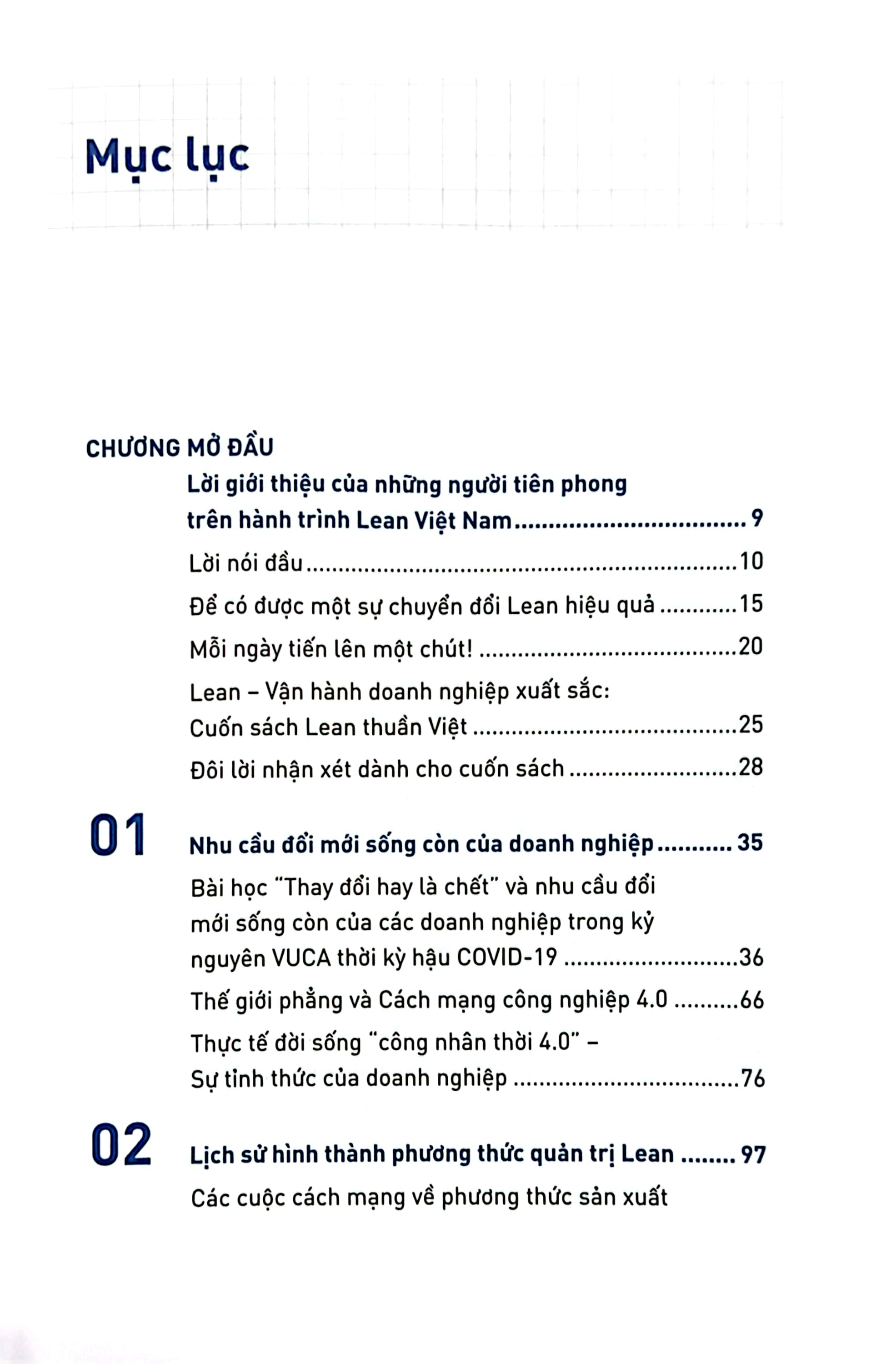 lean - vận hành doanh nghiệp xuất sắc