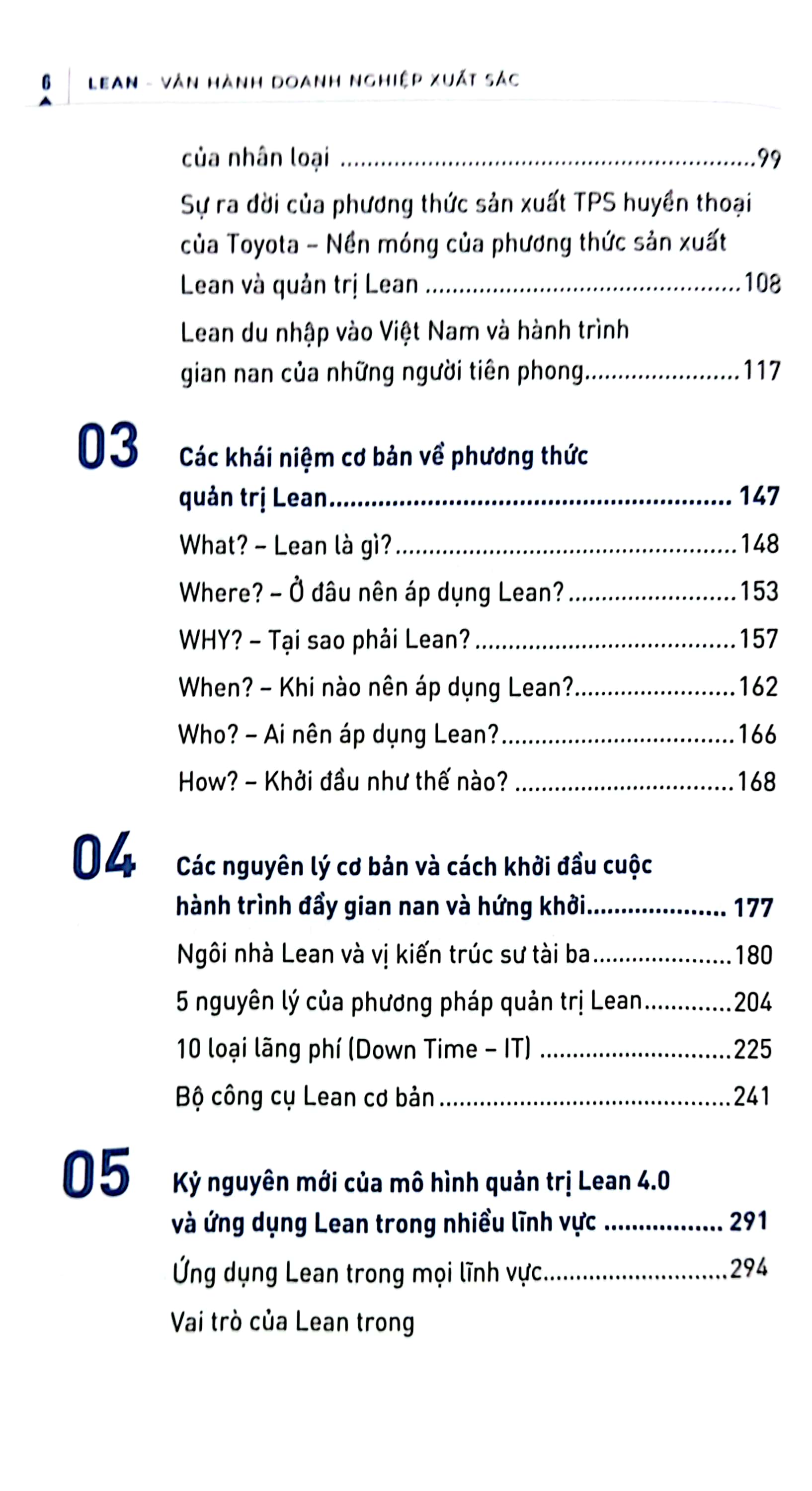 lean - vận hành doanh nghiệp xuất sắc