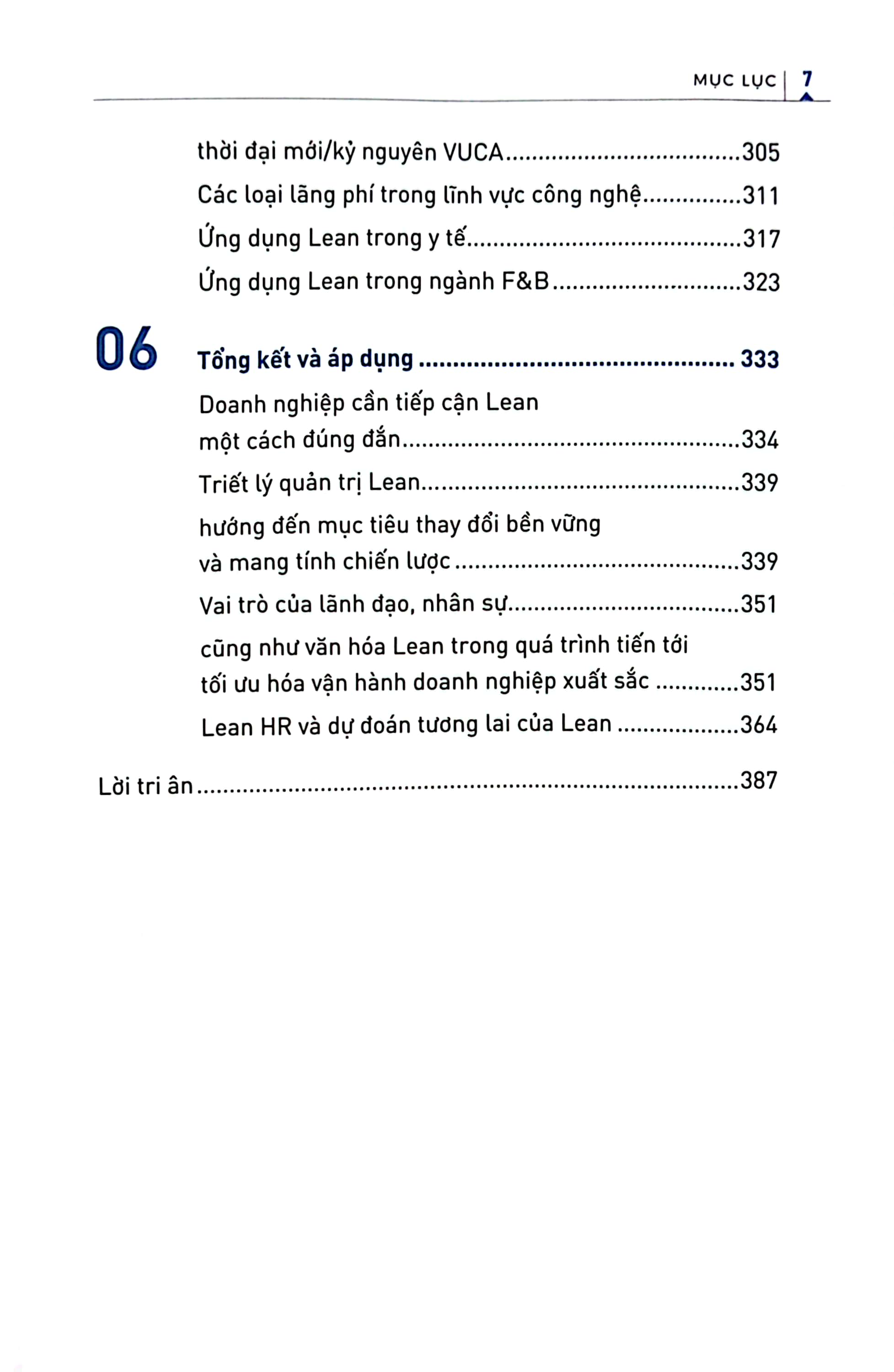 lean - vận hành doanh nghiệp xuất sắc