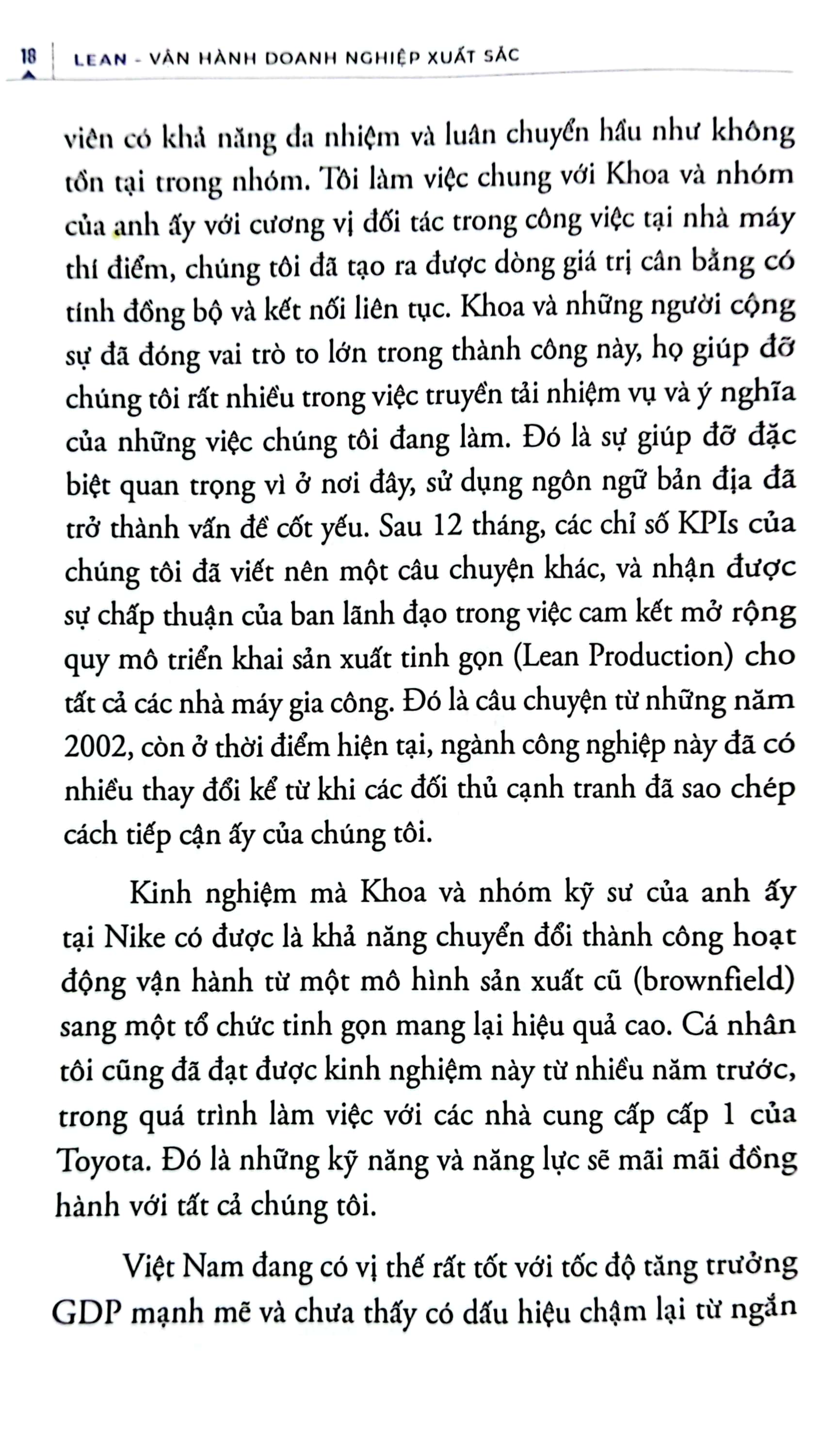 lean - vận hành doanh nghiệp xuất sắc