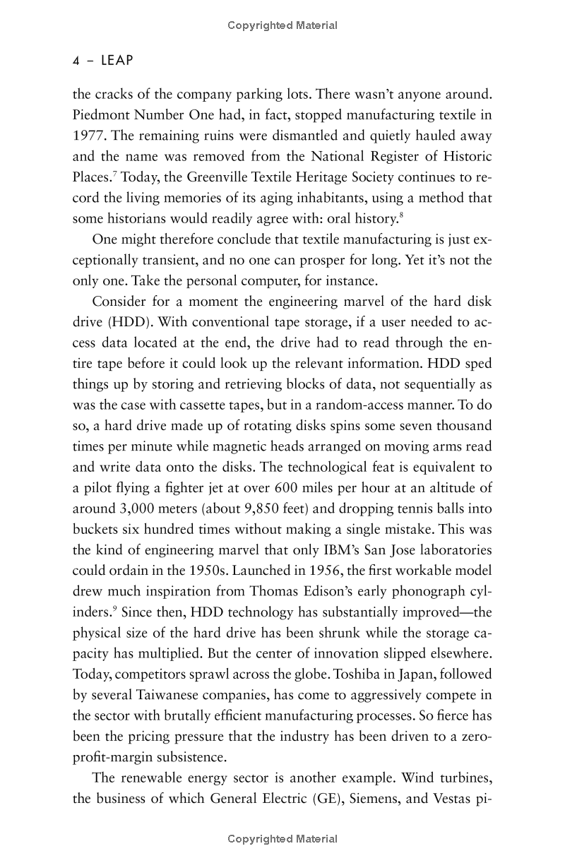 leap: how to thrive in a world where everything can be copied