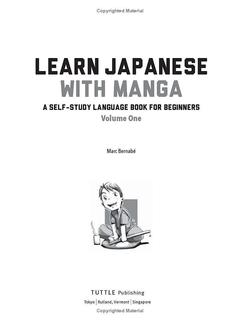 learn japanese with manga volume 1