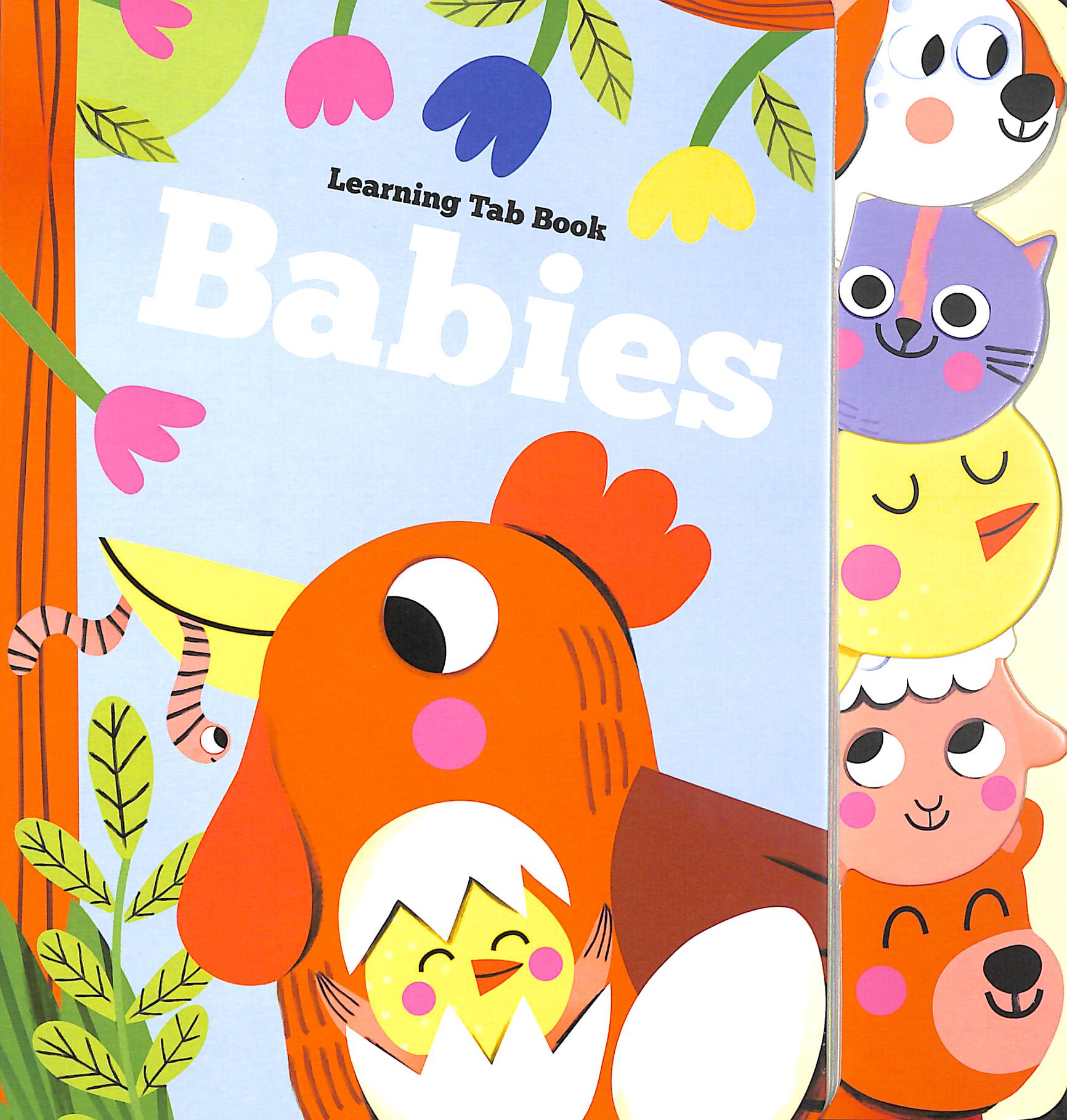 learning tab book: babies