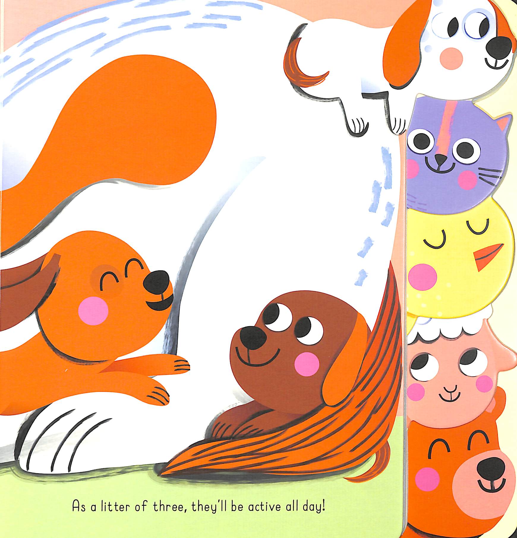 learning tab book: babies