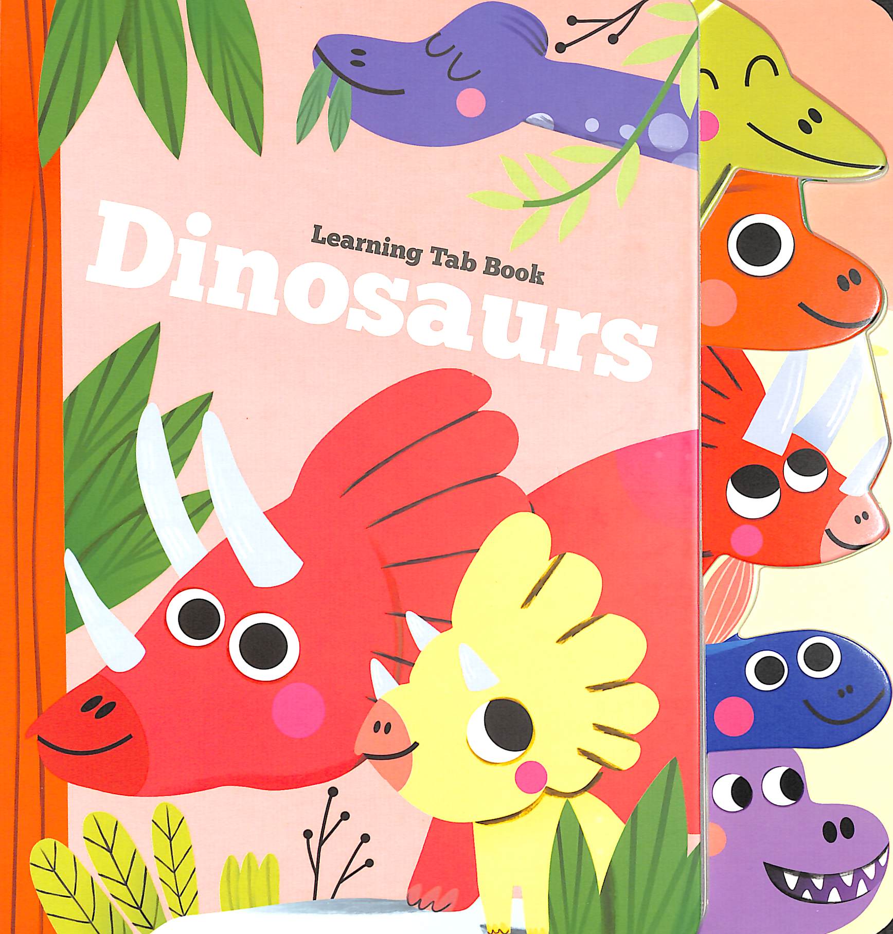 learning tab book: dinosaurs