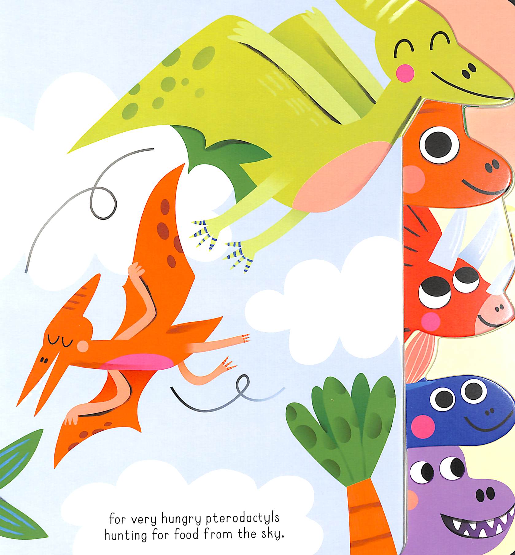 learning tab book: dinosaurs
