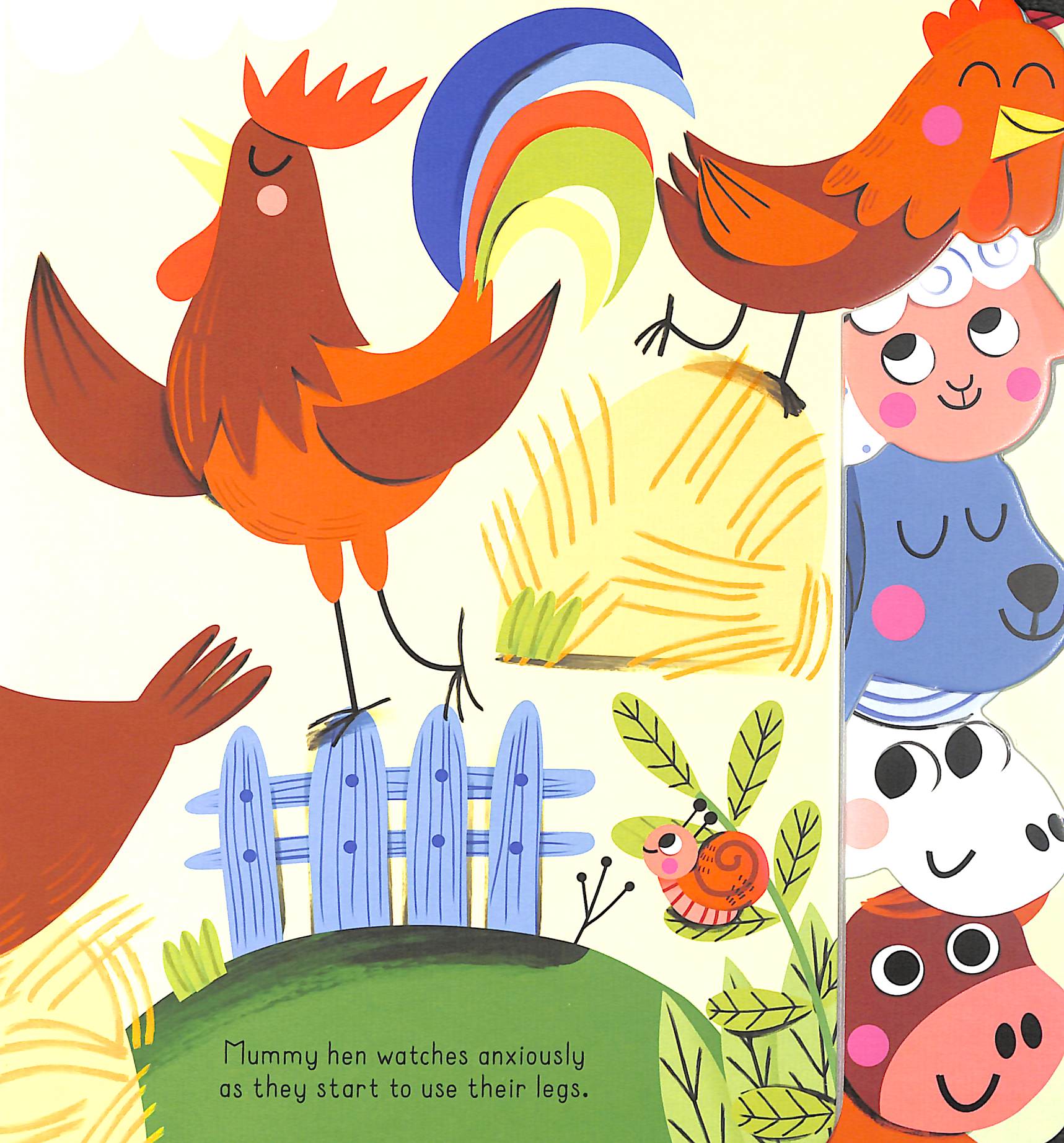 learning tab book: farm