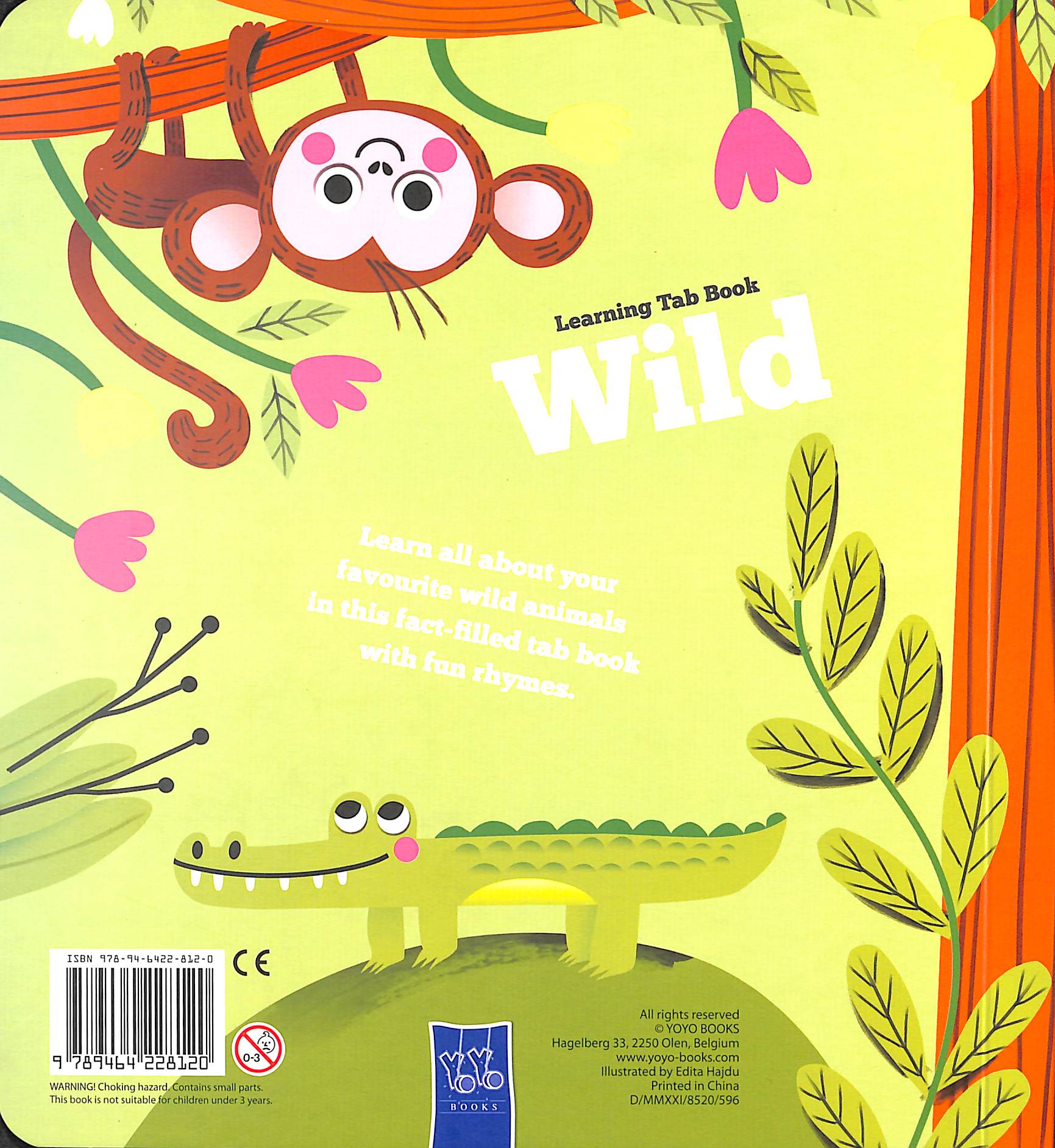 learning tab book: wild
