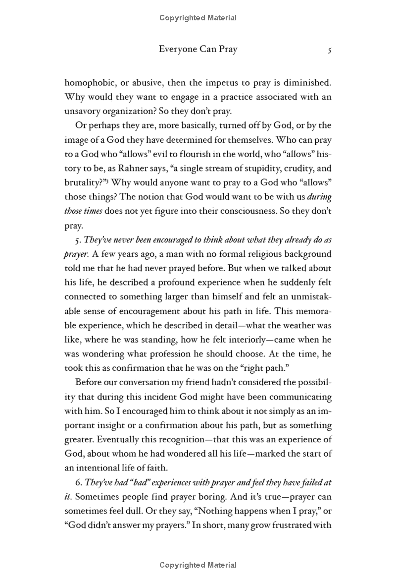 learning to pray: a guide for everyone