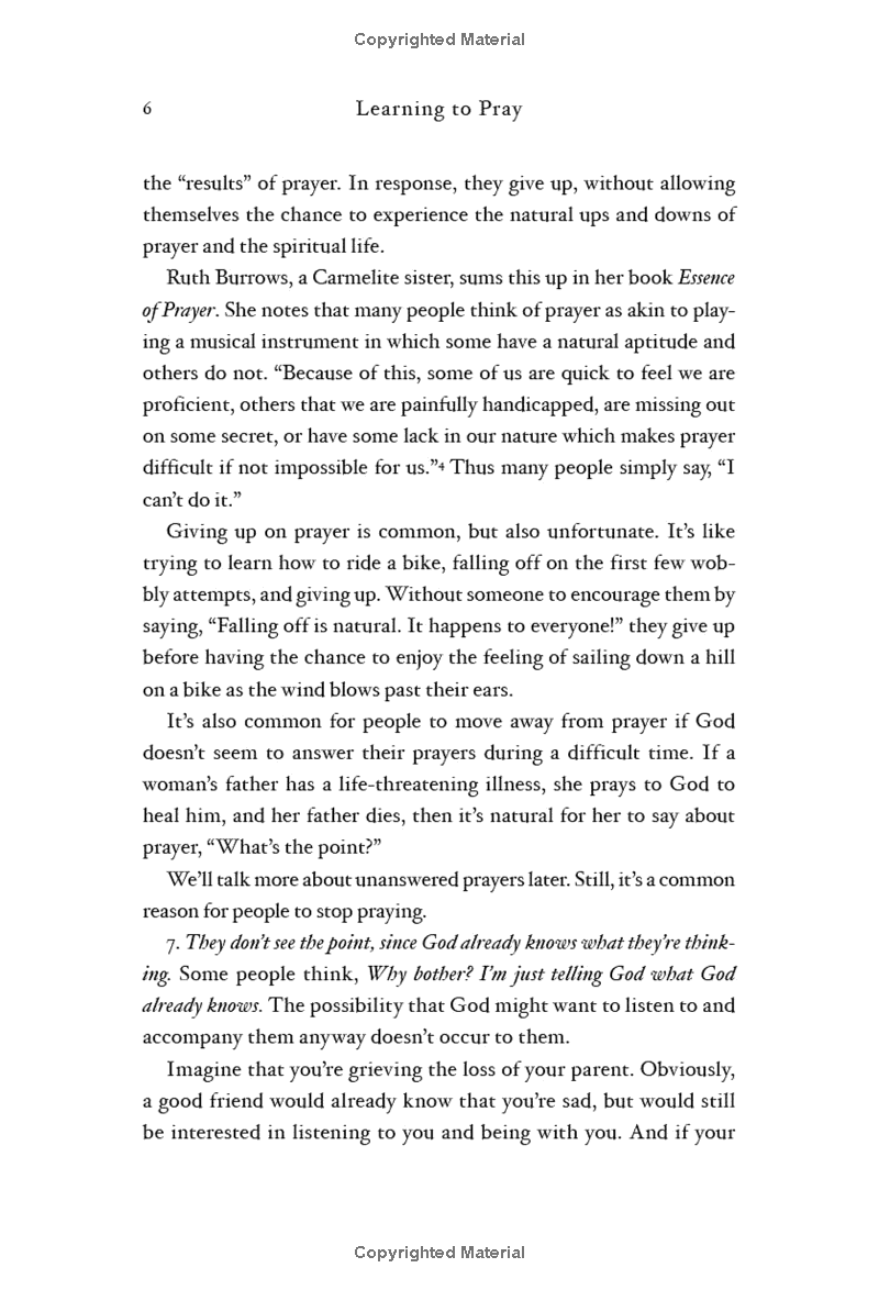 learning to pray: a guide for everyone