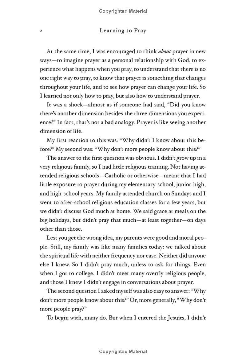 learning to pray: a guide for everyone