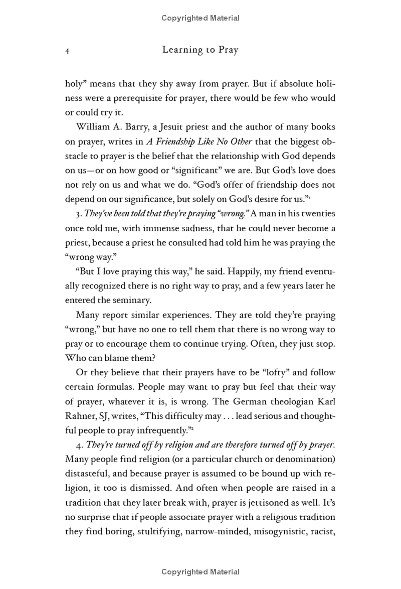 learning to pray: a guide for everyone