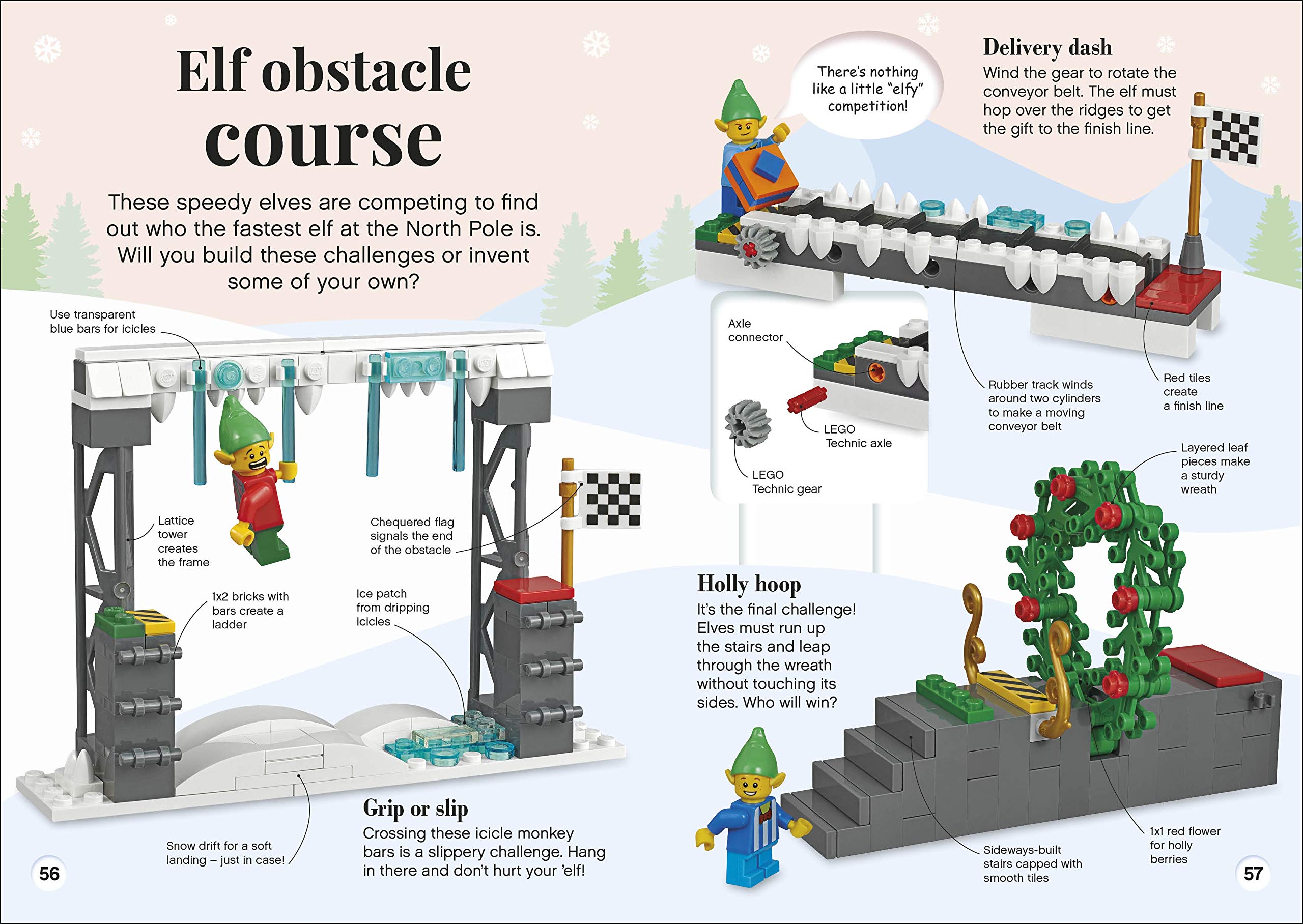 lego christmas ideas: with exclusive reindeer mini model