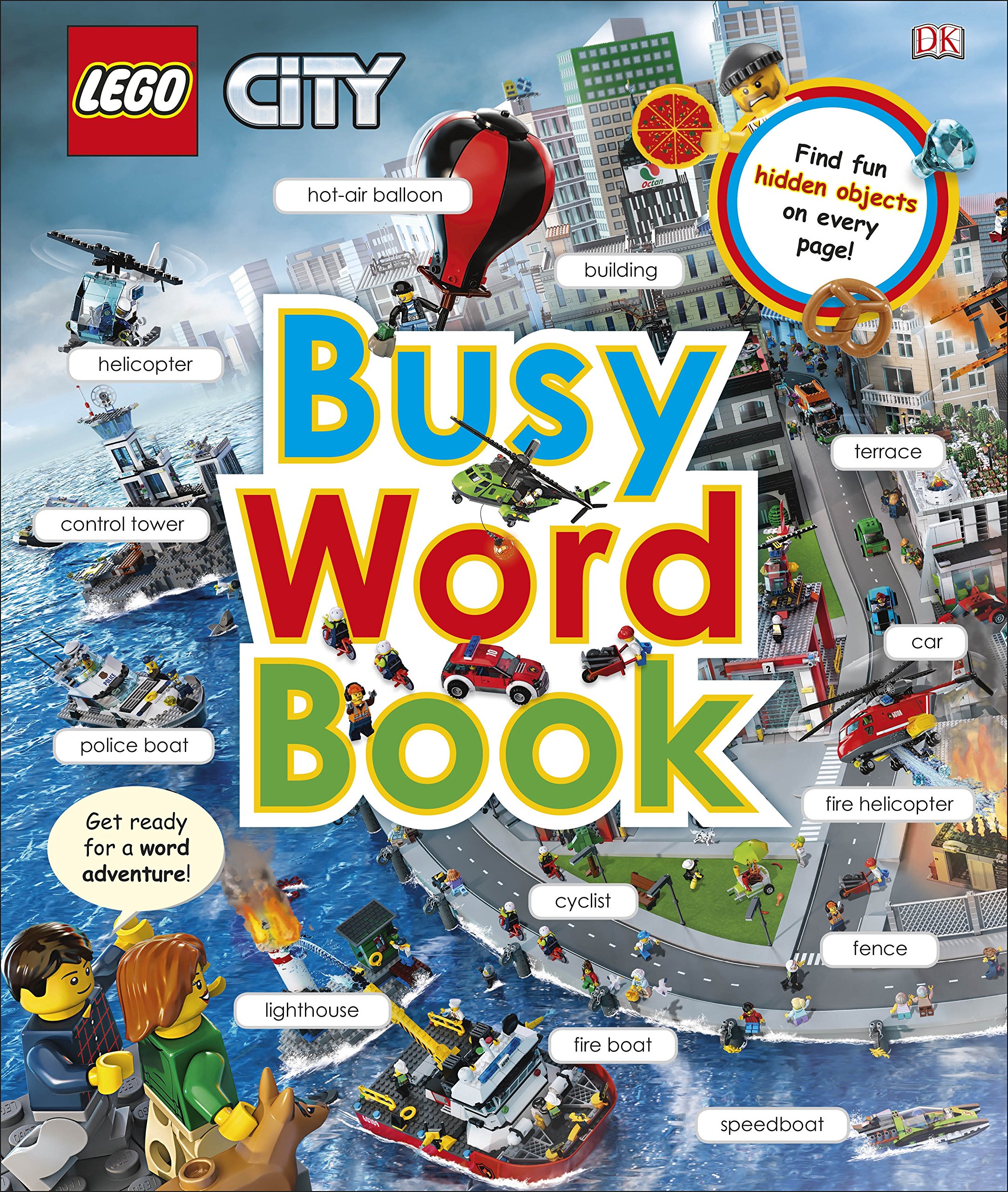 lego city busy word book