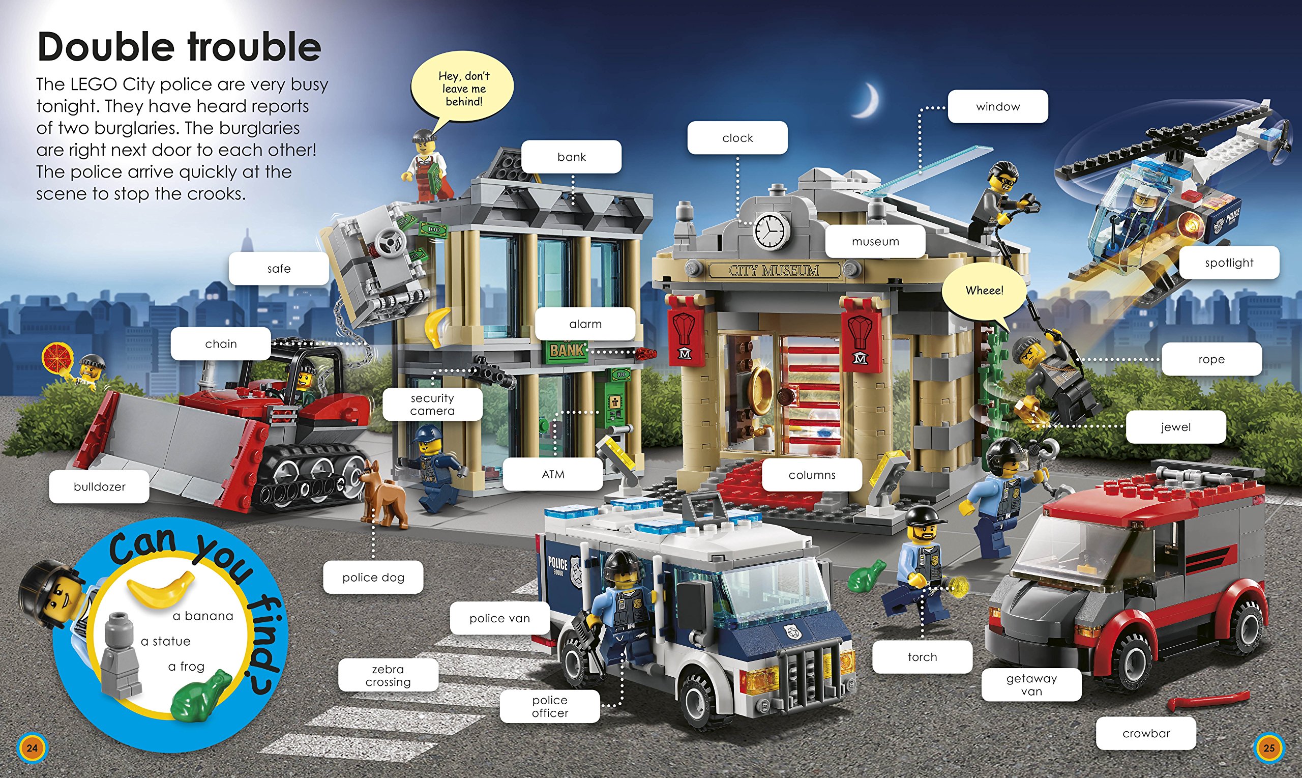 lego city busy word book