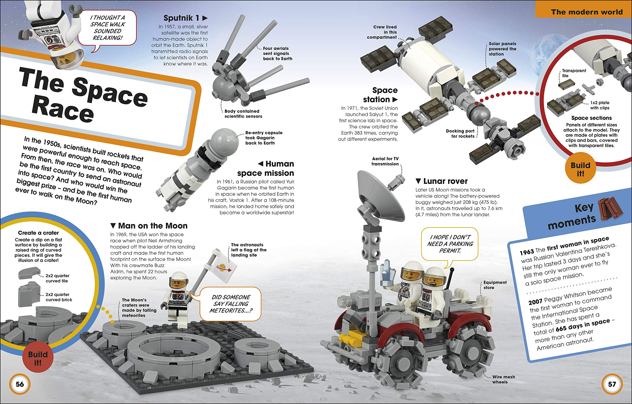 lego epic history: includes four exclusive lego mini models (lego book & toy)