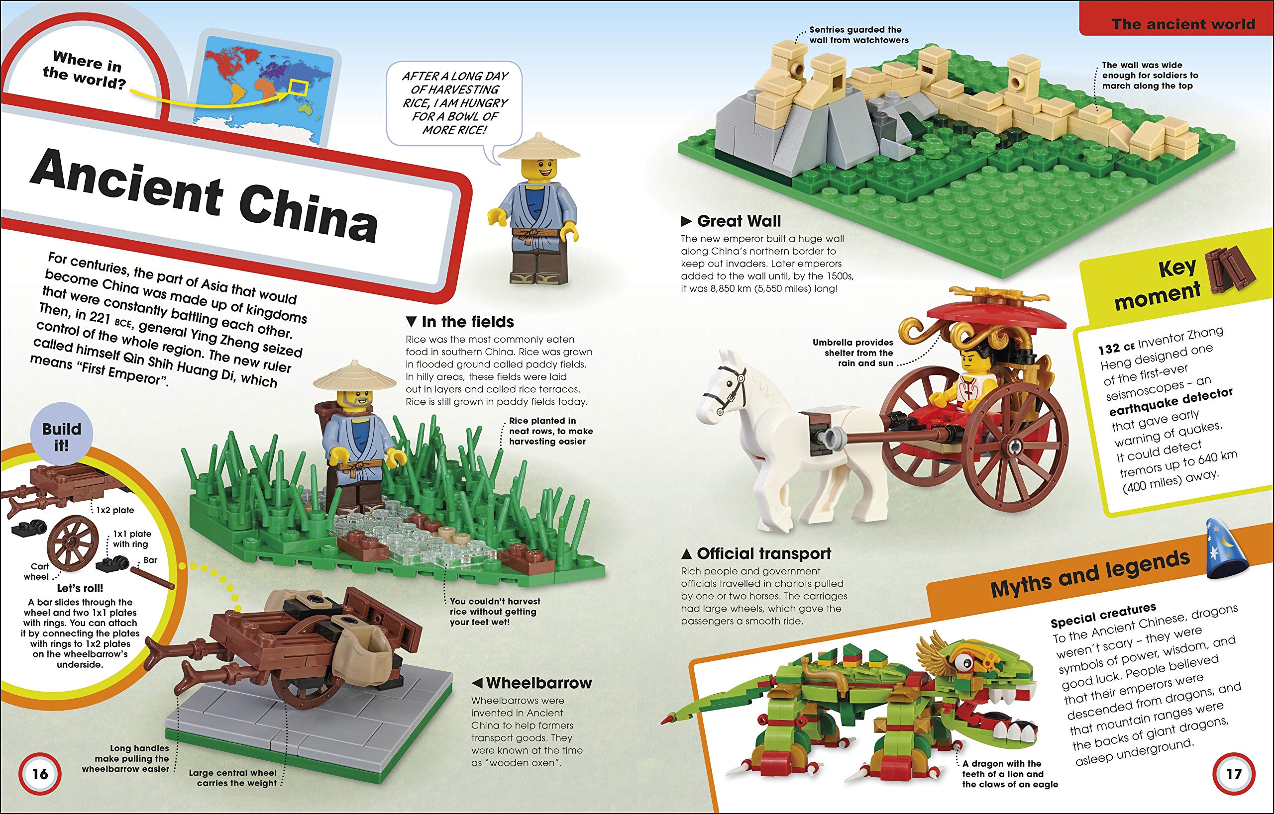 lego epic history: includes four exclusive lego mini models (lego book & toy)