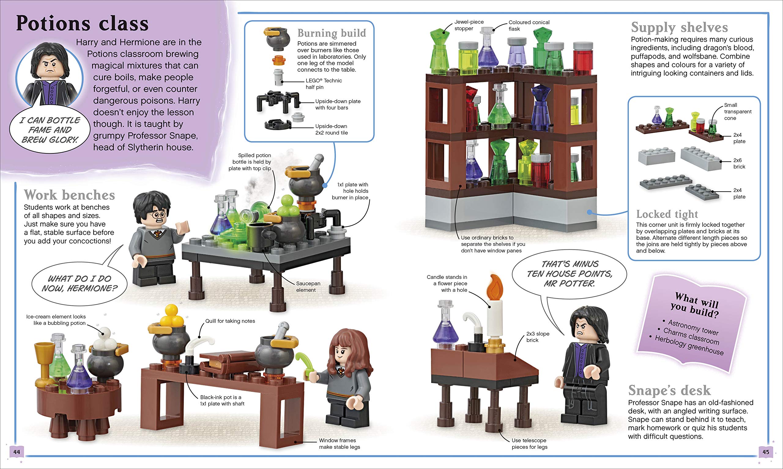 lego harry potter build your own adventure (lego build your own adventure)