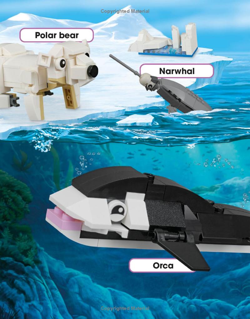 lego super nature: includes four exclusive lego mini models