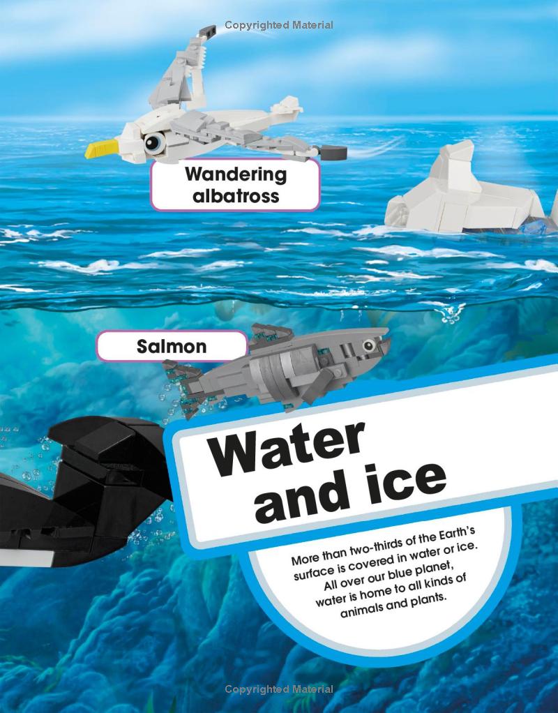 lego super nature: includes four exclusive lego mini models