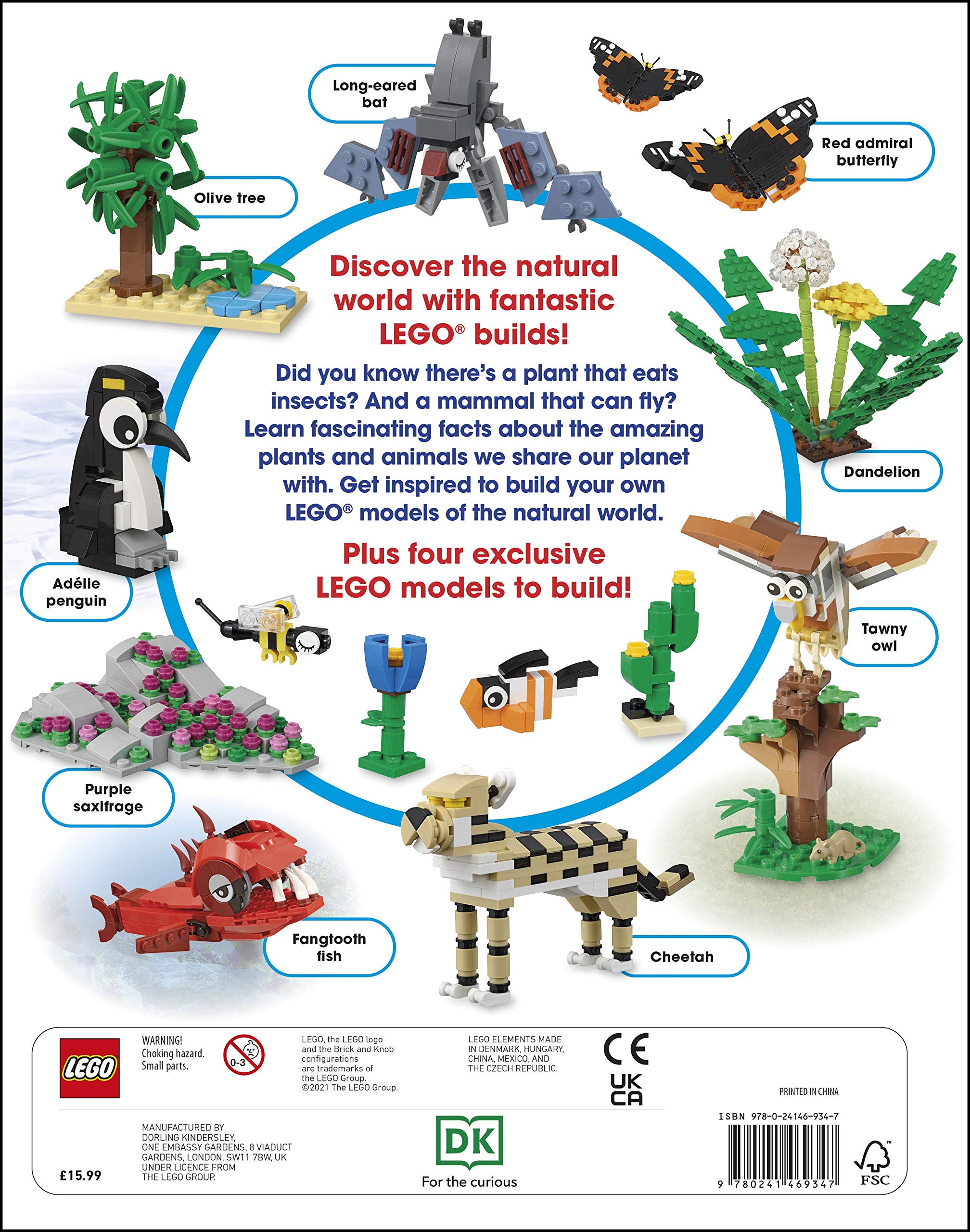 lego super nature: includes four exclusive lego mini models