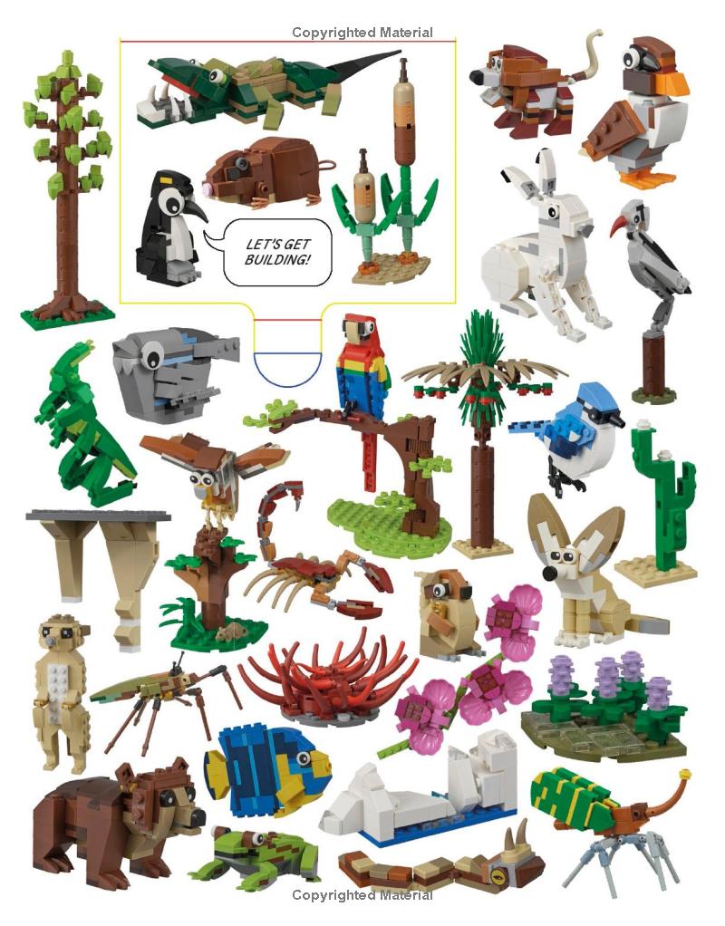 lego super nature: includes four exclusive lego mini models