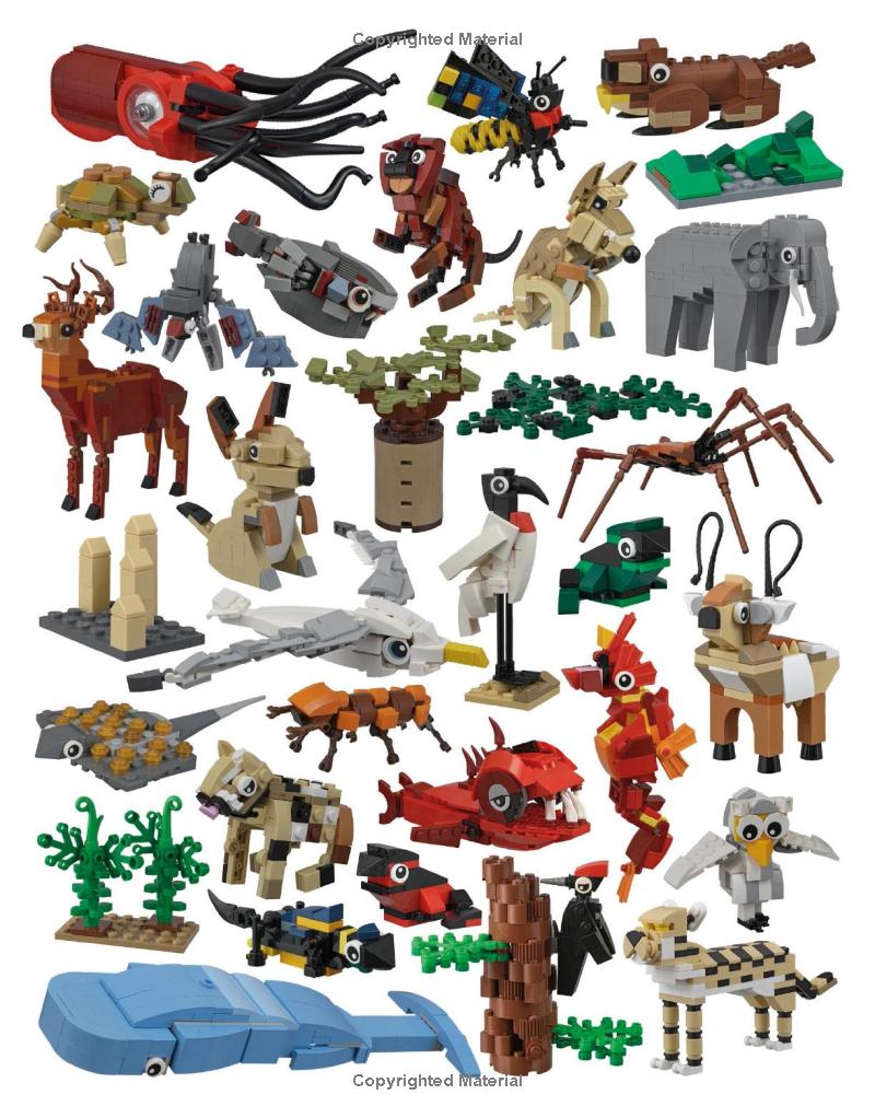 lego super nature: includes four exclusive lego mini models