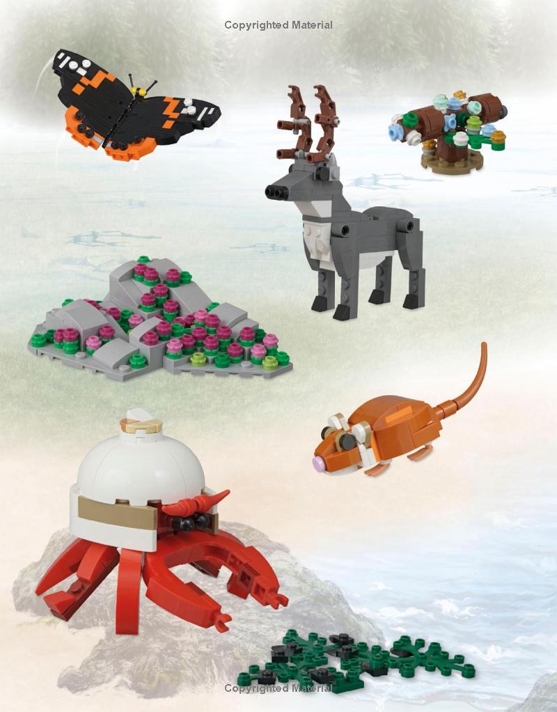 lego super nature: includes four exclusive lego mini models