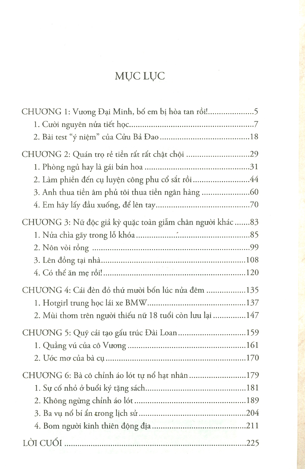 lên lớp không được đọc tiểu thuyết