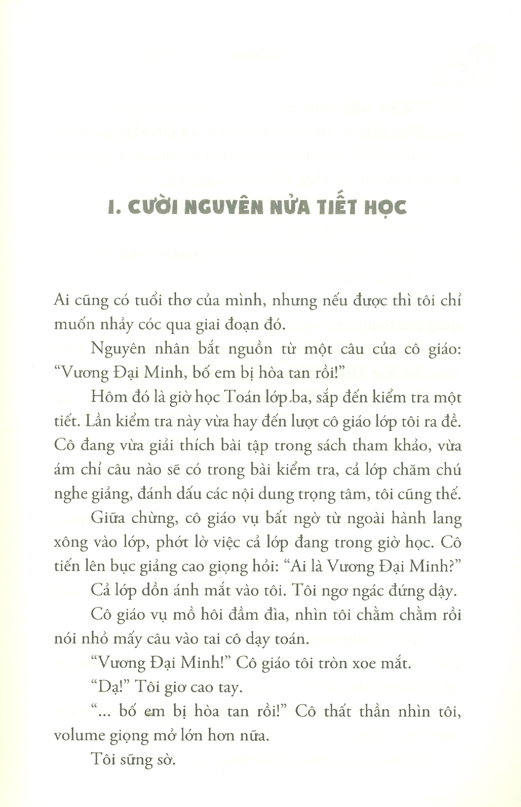 lên lớp không được đọc tiểu thuyết
