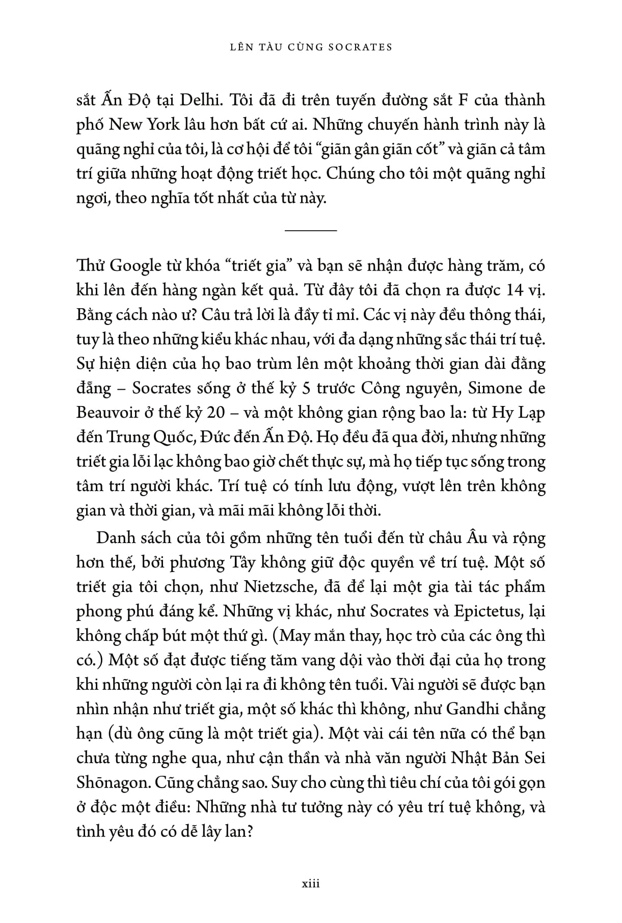 lên tàu cùng socrates: đi tìm ý nghĩa cuộc sống từ các triết gia