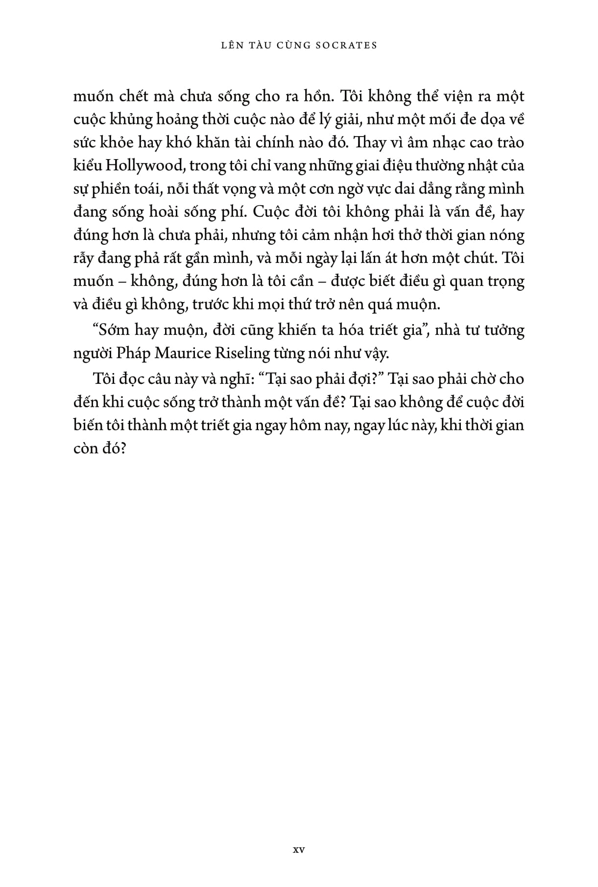 lên tàu cùng socrates: đi tìm ý nghĩa cuộc sống từ các triết gia