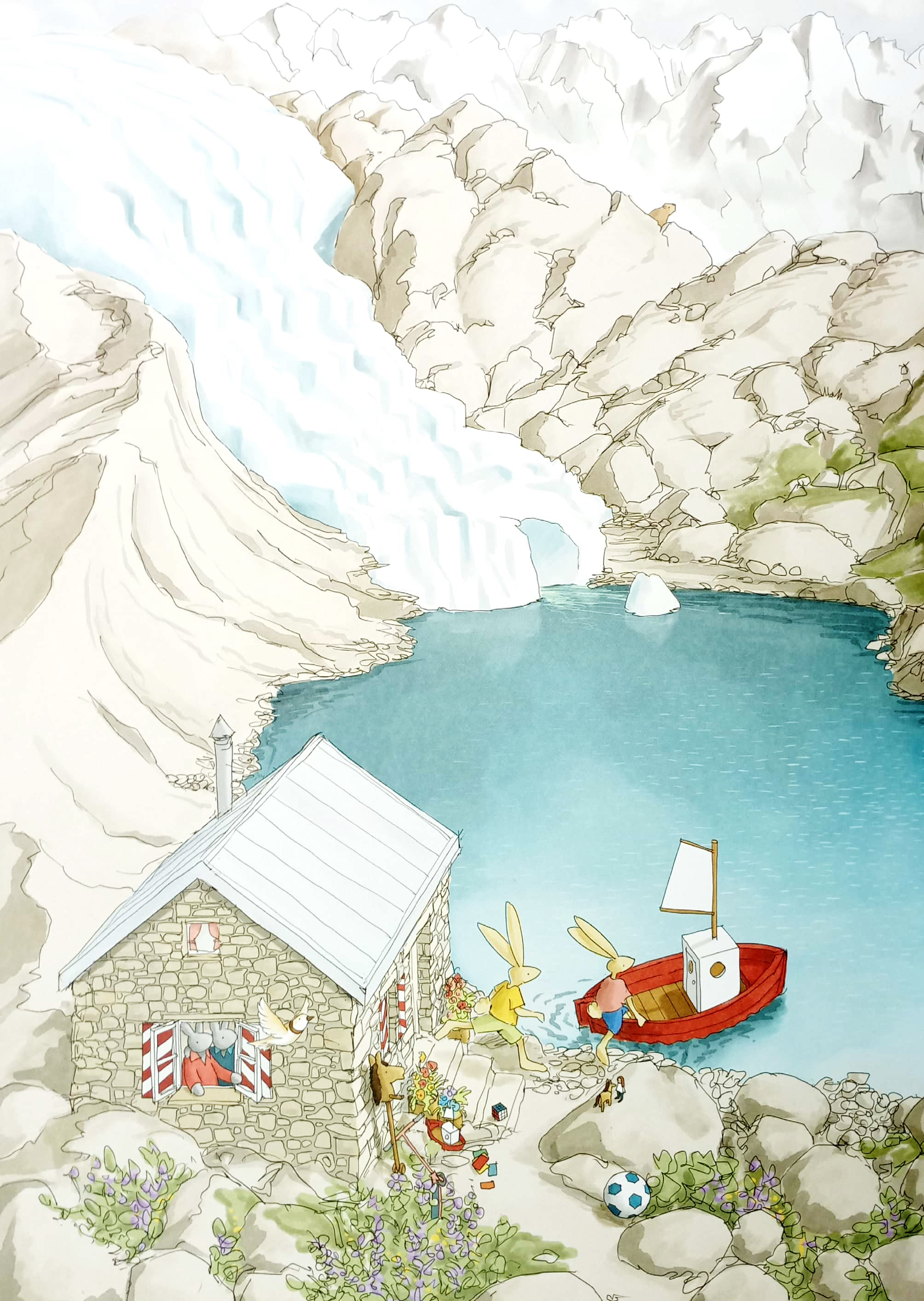 lênh đênh theo dòng xanh