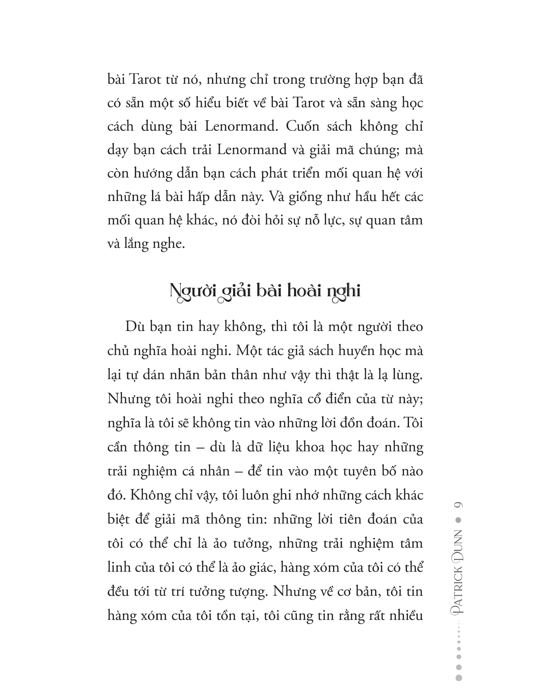 lenormand và tarrot