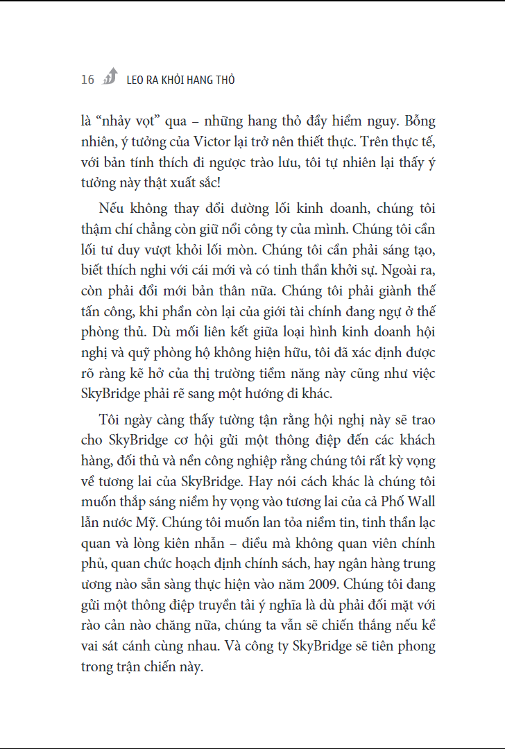 leo ra khỏi hang thỏ - hopping over the rabbit hole