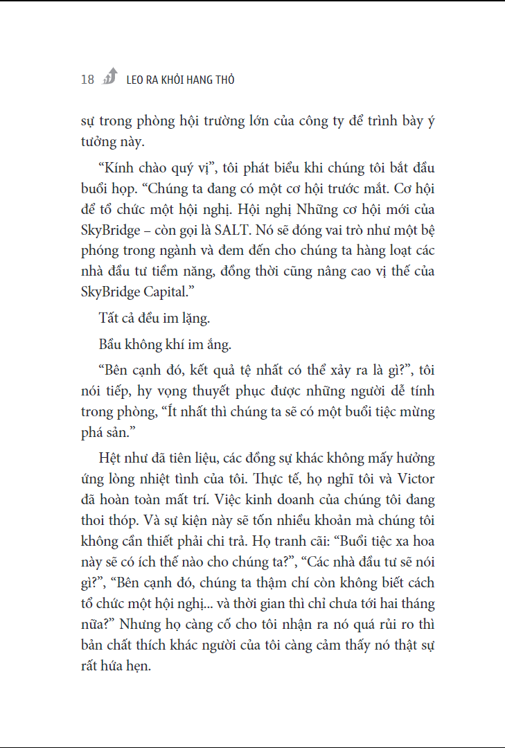 leo ra khỏi hang thỏ - hopping over the rabbit hole