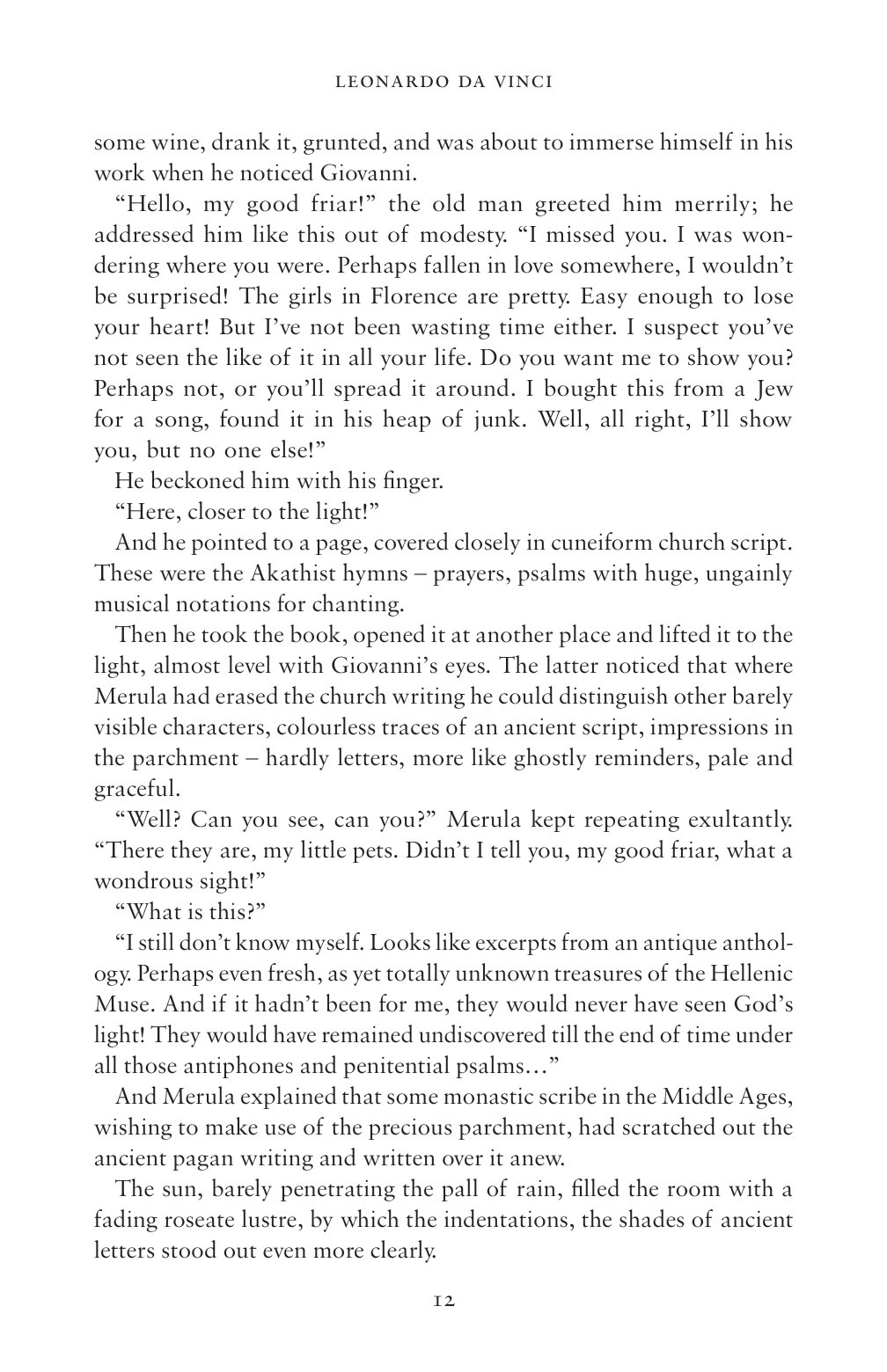 leonardo da vinci: the resurrection of the gods