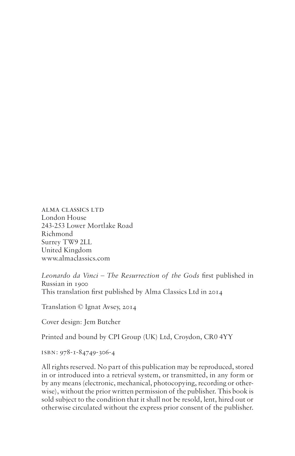 leonardo da vinci: the resurrection of the gods
