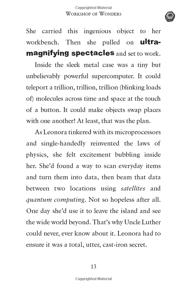 leonora bolt: secret inventor