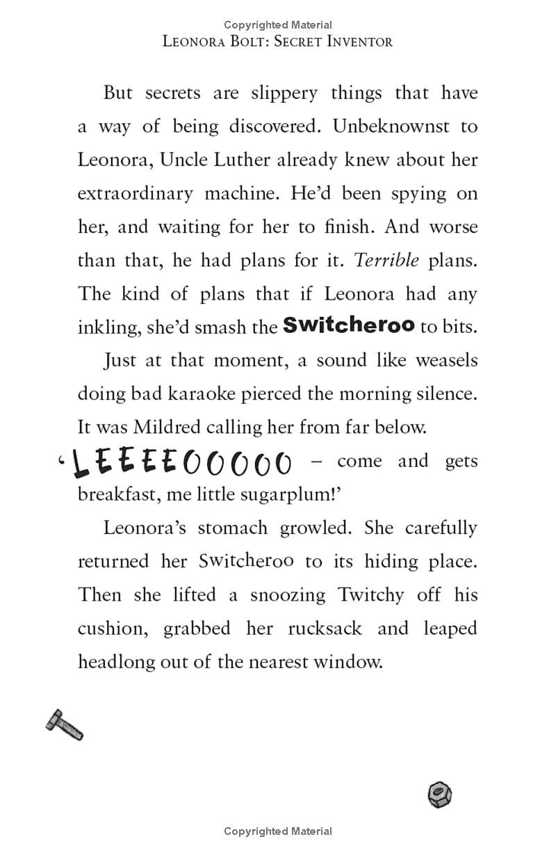 leonora bolt: secret inventor