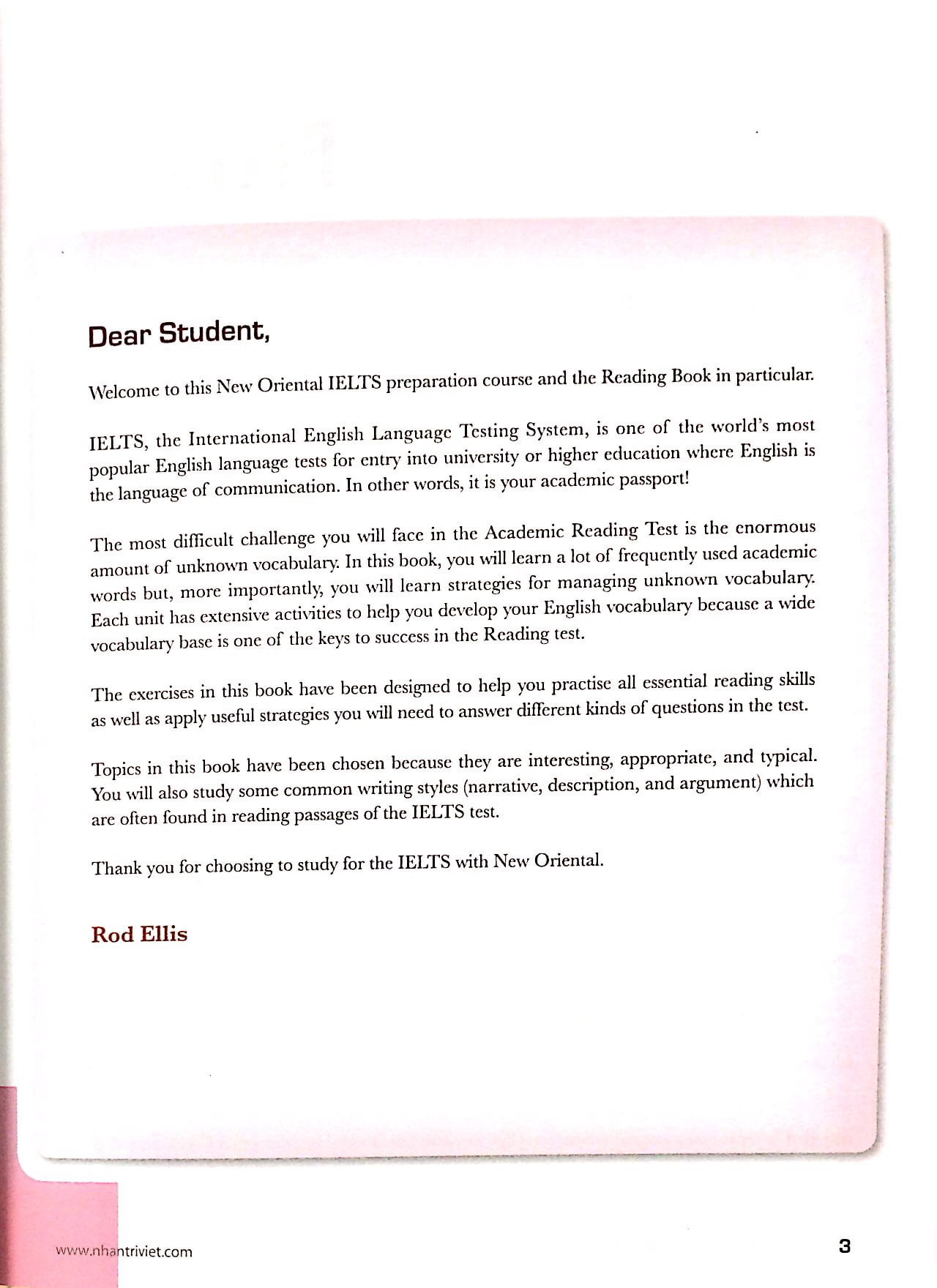 lessons for ielts reading (tái bản 2023)