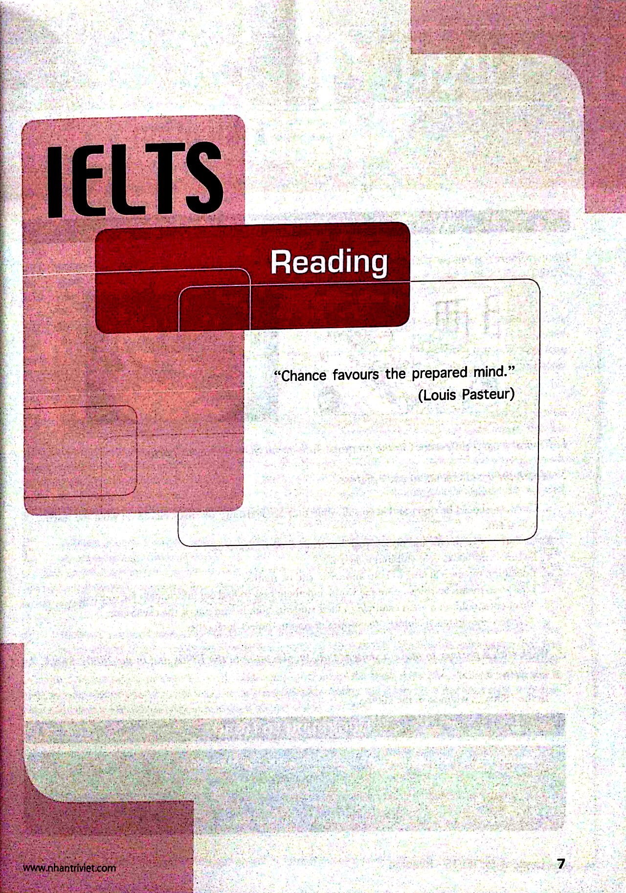 lessons for ielts reading (tái bản 2023)