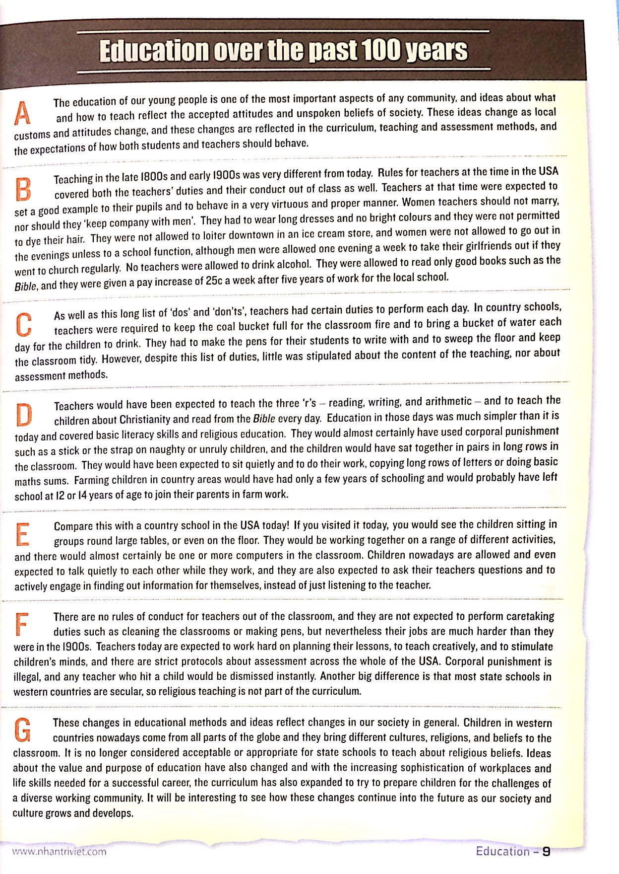 lessons for ielts reading (tái bản 2023)