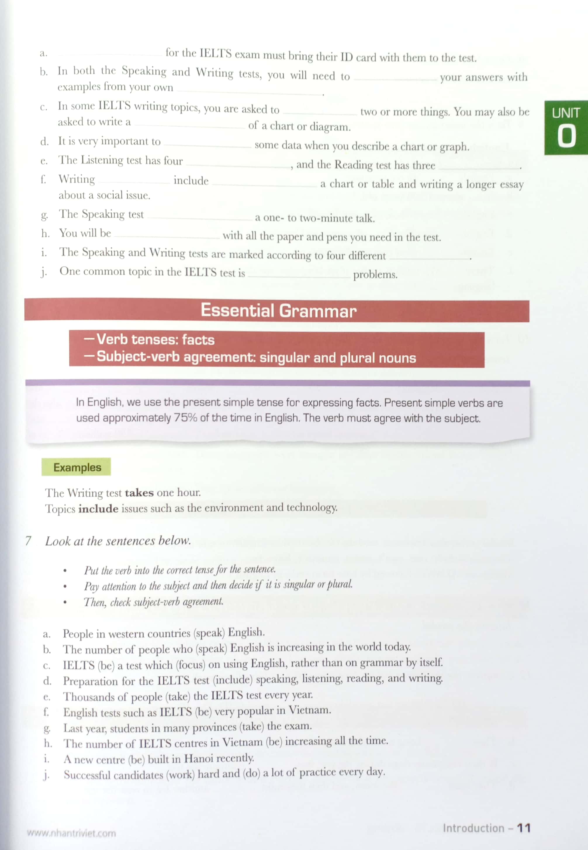 lessons for ielts writing