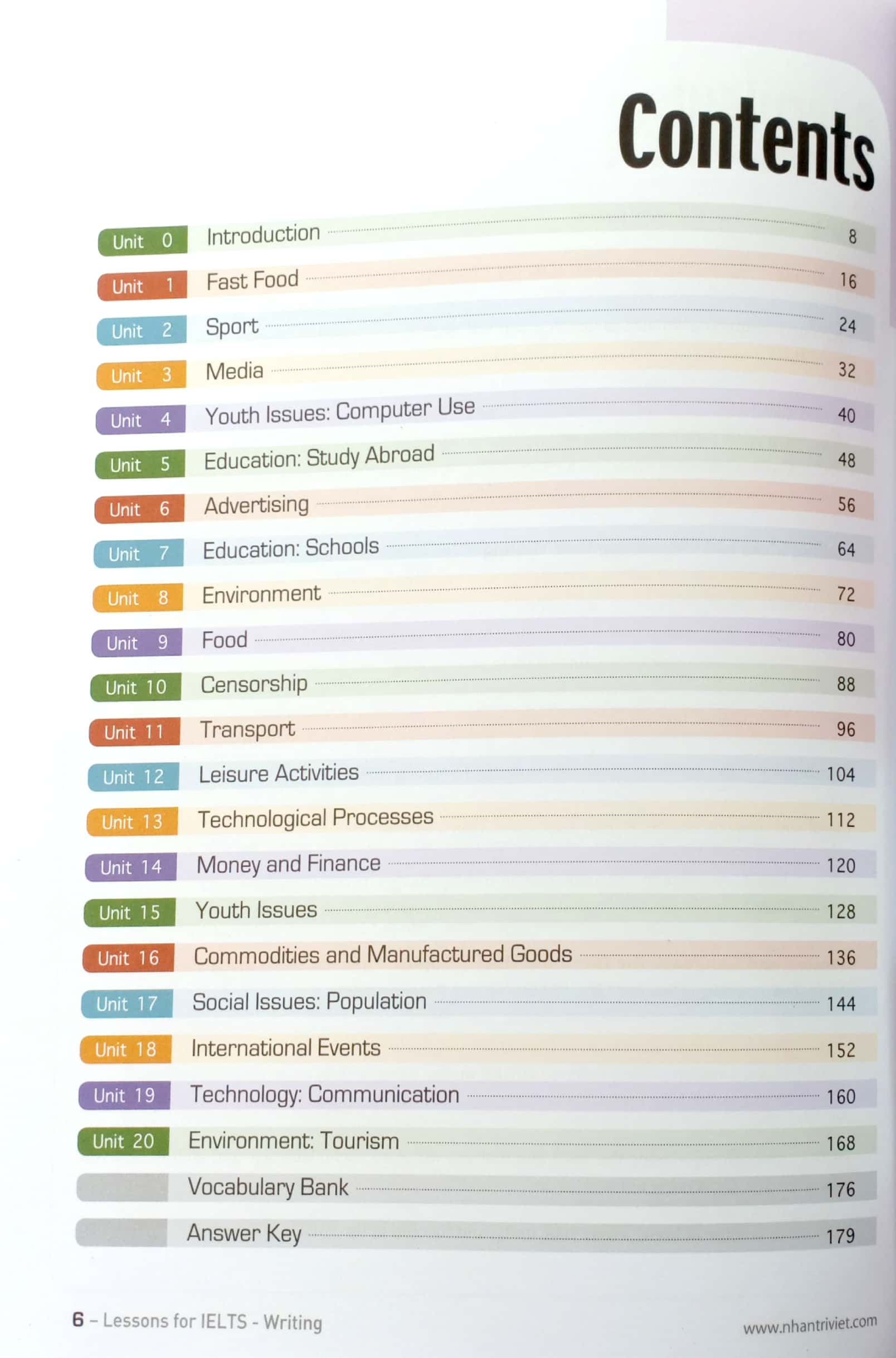 lessons for ielts writing