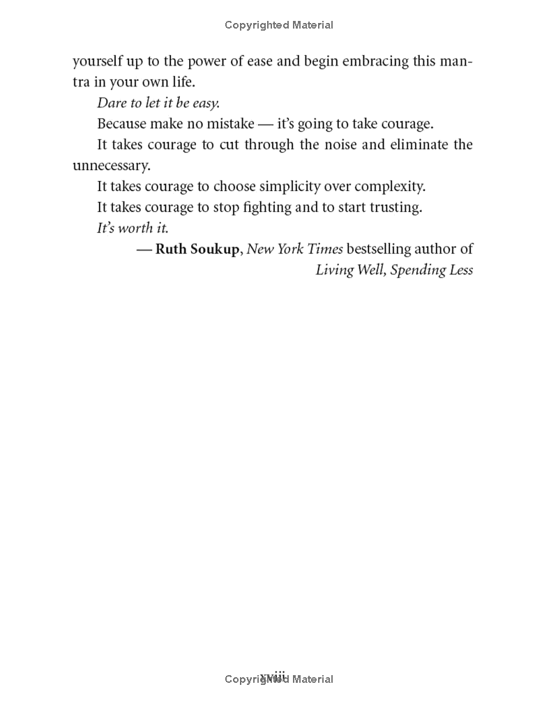 let it be easy: simple ways to stop stressing and start living