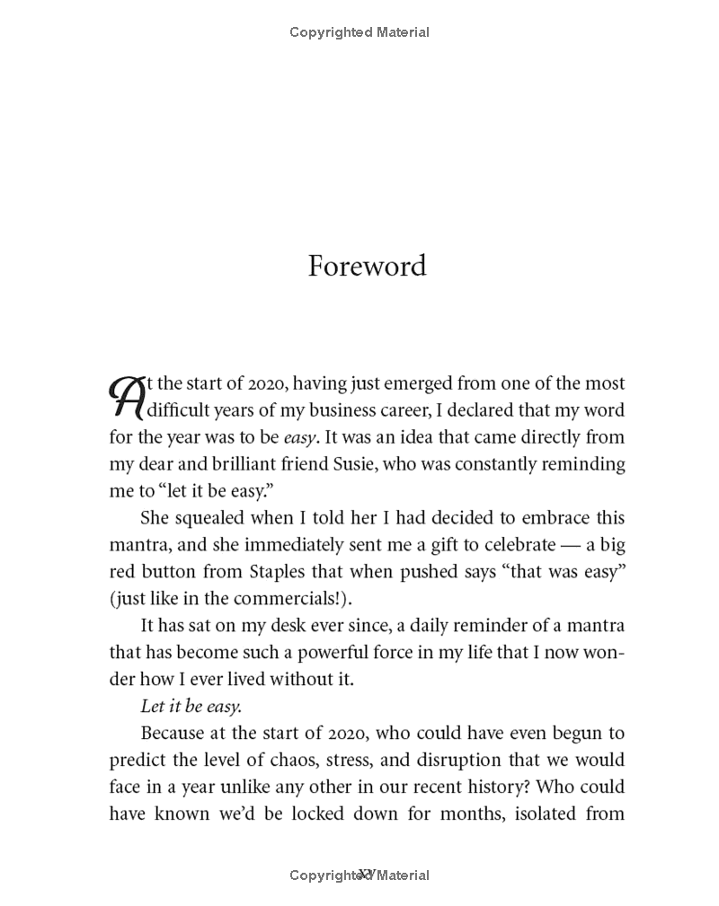 let it be easy: simple ways to stop stressing and start living