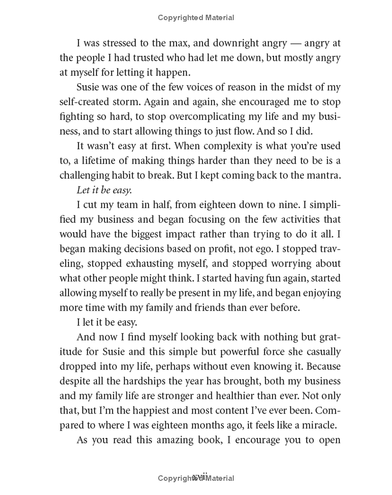 let it be easy: simple ways to stop stressing and start living