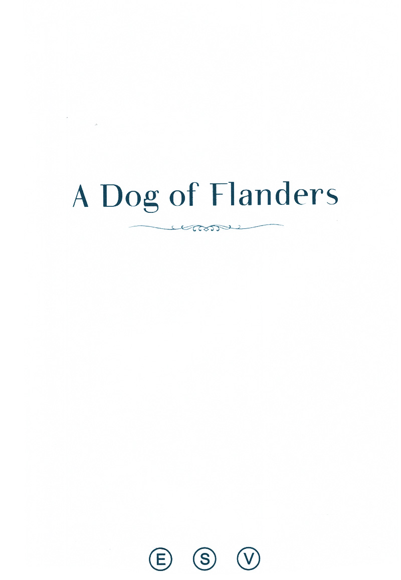 let's enjoy masterpieces - a dog of flanders - chú chó vùng flanders + cd